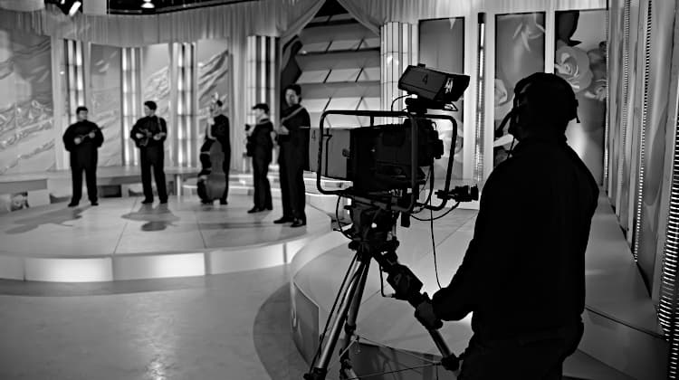LEGIER Media Group TV studio interior — broadcast production facility